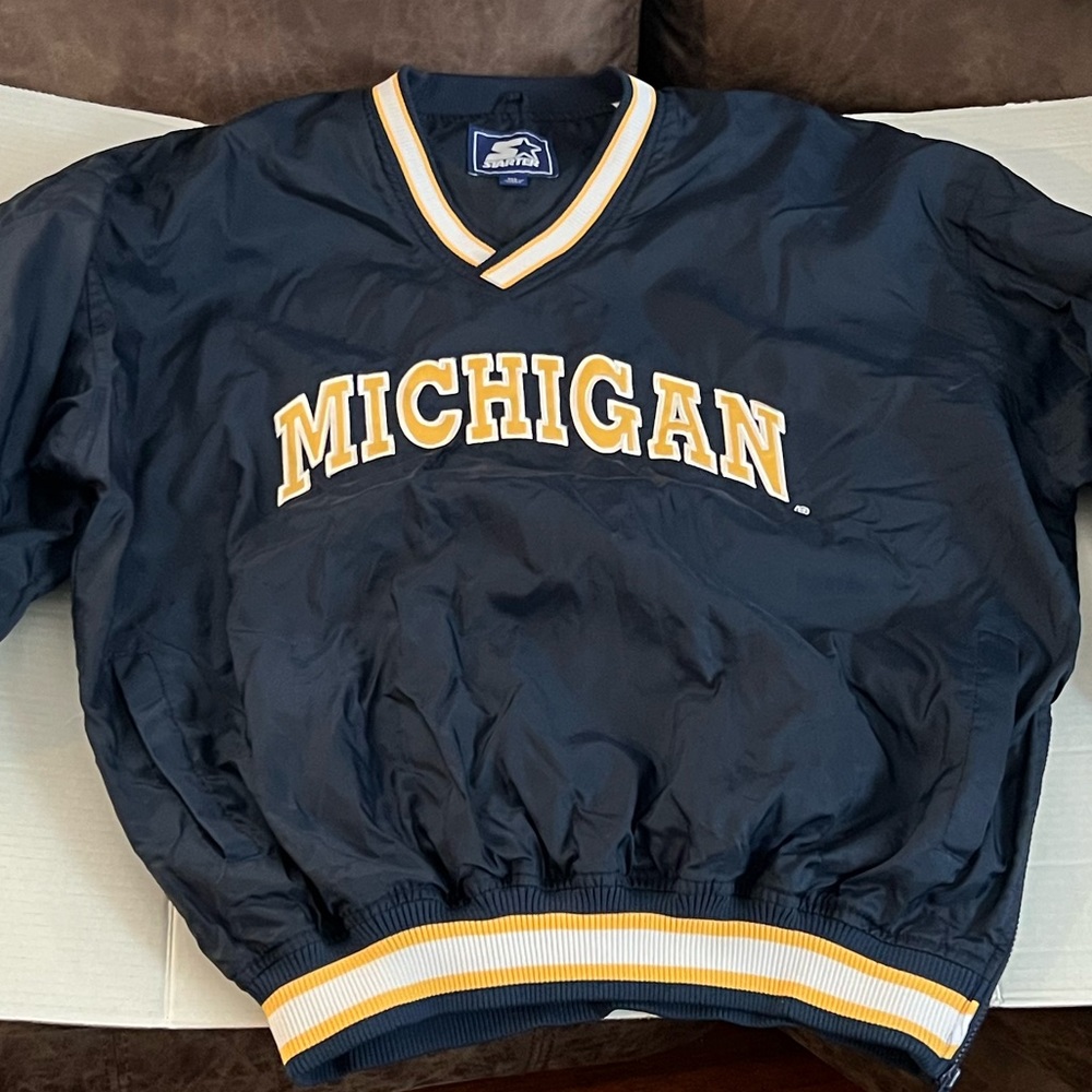 Vintage Starter Michigan Jacket